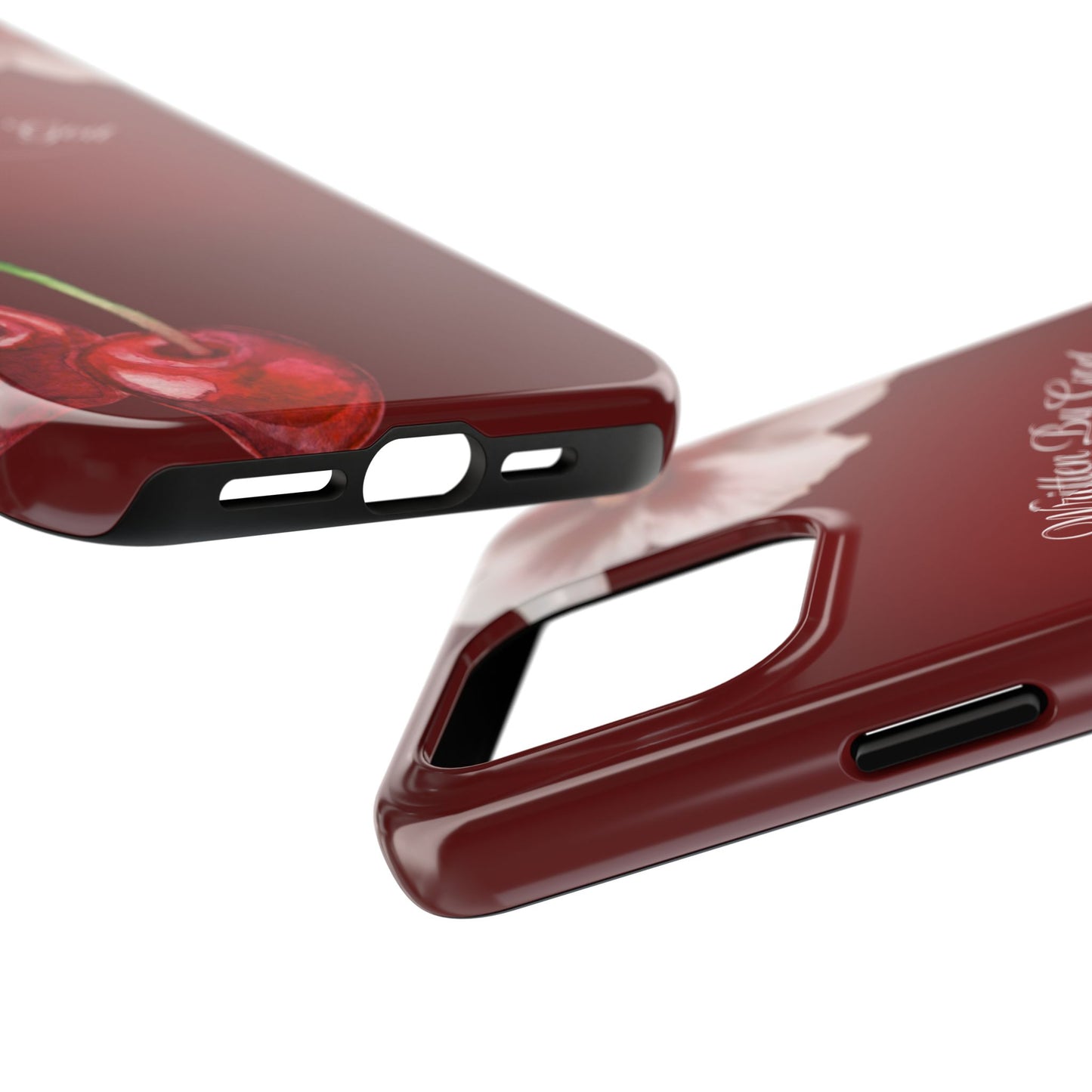 Burgundy Written by God case