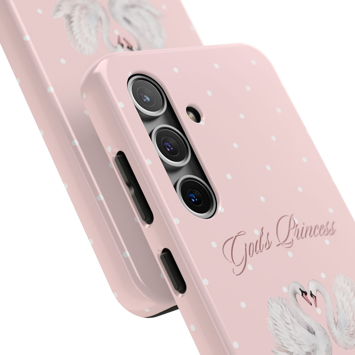God's Princess Pink Swan Tough Phone Case