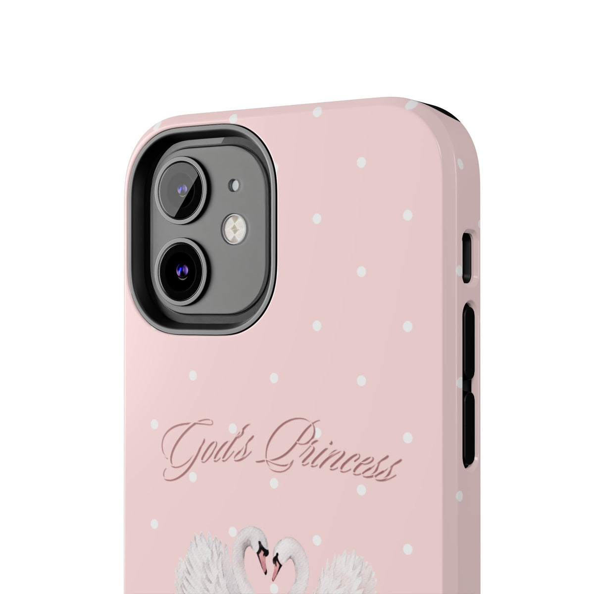God's Princess Pink Swan Tough Phone Case