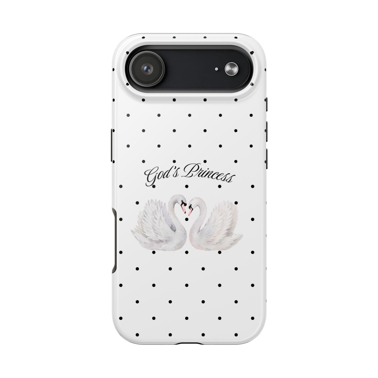 God's Princess Swan Polka Dot