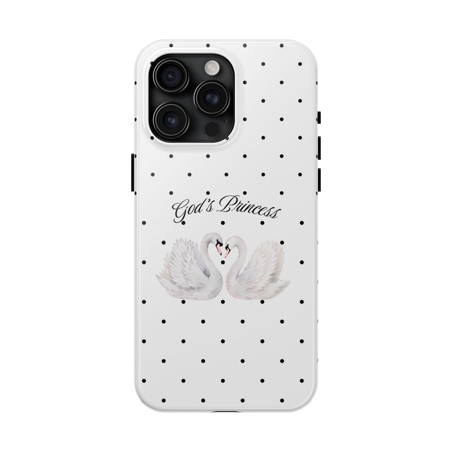 God's Princess Swan Polka Dot