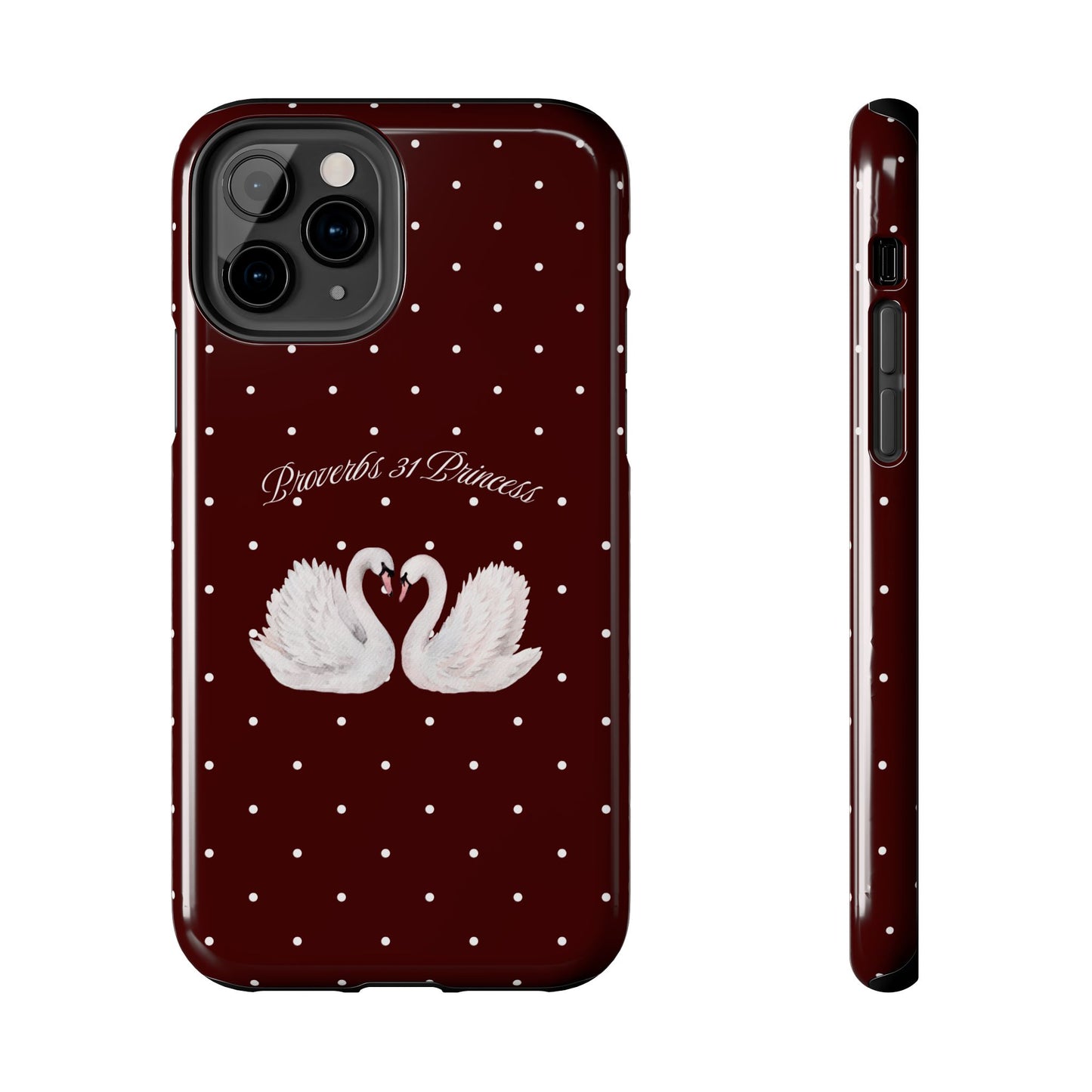 Burgundy Swan Case